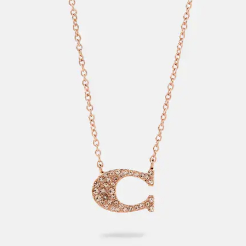 COACH - “C” NECKLACE (NWT)
